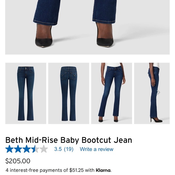 Hudson “Signature Midrise Bootcut Jean” size 29 - Picture 4 of 11